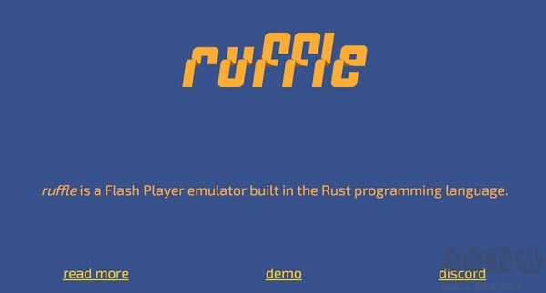 Ruffle浏览器Flash插件v2022.2.8(所有版本)