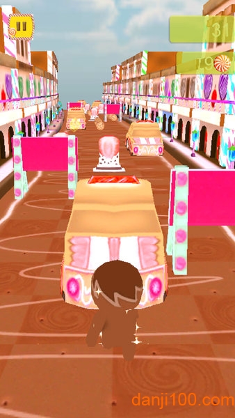 糖果人跑步3D游戏