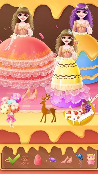 公主裙蛋糕制作最新版