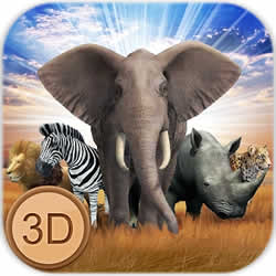 野生动物世界大草原模拟游戏安卓最新版下载v1.0.0最新版